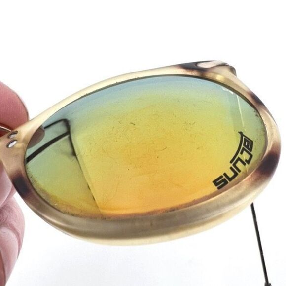 Vintage RARE BOSS x Sunjet Tortoise Mirror Sunglasses Sunnies Austria - Picture 4 of 10